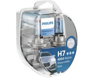 PHILIPS H7 WHITE VISION ULTRA ΣΕΤ 12972WVUSM