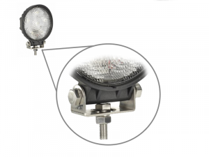 Προβολέας LED Εργασίας Στρογγυλός 27W 10-30V 3780lm 30° Αδιάβροχος IP65 Ψυχρό Λευκό 6000k 63-30000