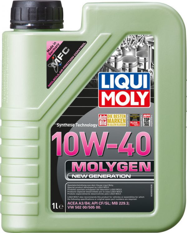 LIQUI MOLY MOLYGEN 10W-40 1lt LM9955