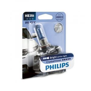PHILIPS ΛΑΜΠΑ 12V HB3fit 60W P20d Crystal Vision 9005CVB1