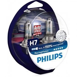 PHILIPS ΛΑΜΠΑ 12V H7 55W RACING VISION SET 12972RVS2